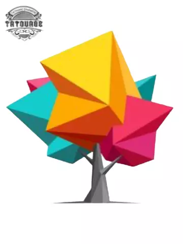 tatouage ephemere 3d arbre Tatouage éphémère 3d arbre