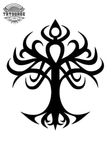 tatouage ephemere arbre celtique Tatouage éphémère arbre celtique