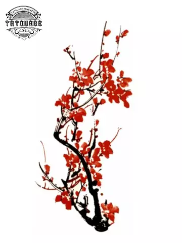 tatouage ephemere fleur de cerisier Tatouage éphémère fleur de cerisier