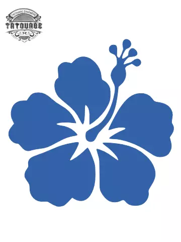 Tatouage éphémère fleur tiaré