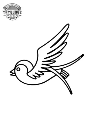 tatouage ephemere oiseau mesange Tatouage éphémère oiseau mesange