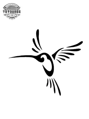 tatouage ephemere oiseau mouche Tatouage éphémère oiseau mouche