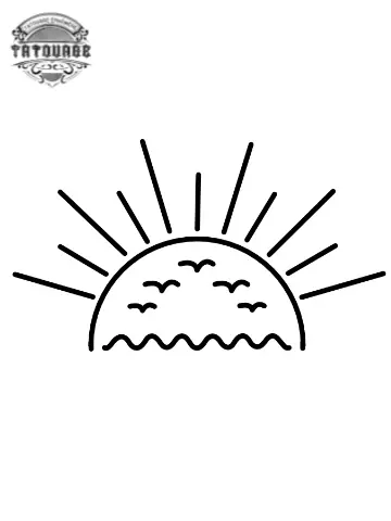 tatouage ephemere russe soleil Tatouage éphémère russe soleil