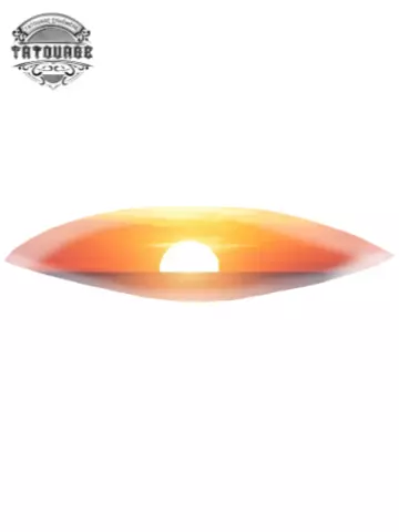 tatouage ephemere soleil realiste Tatouage éphémère soleil réaliste