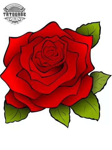 tatouage ephemere une rose Tatouage éphémère une rose