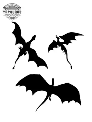 tatouage ephemere 3 dragons Tatouage éphémère 3 dragons