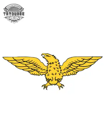 tatouage ephemere aigle benfica Tatouage éphémère aigle benfica