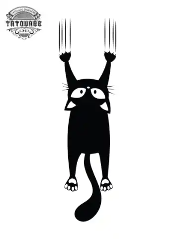 tatouage ephemere chat griffe Tatouage éphémère chat griffe
