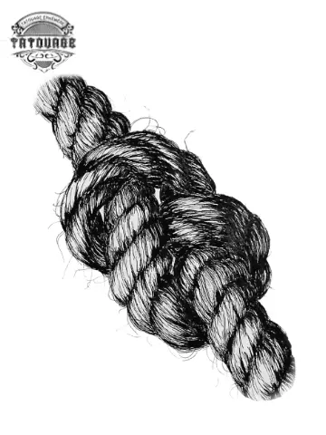 tatouage ephemere corde marin Tatouage éphémère corde marin