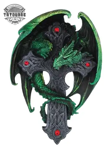 tatouage ephemere dragon celtique Tatouage éphémère dragon celtique