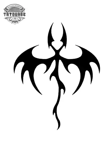 tatouage ephemere dragon petit Tatouage éphémère dragon petit