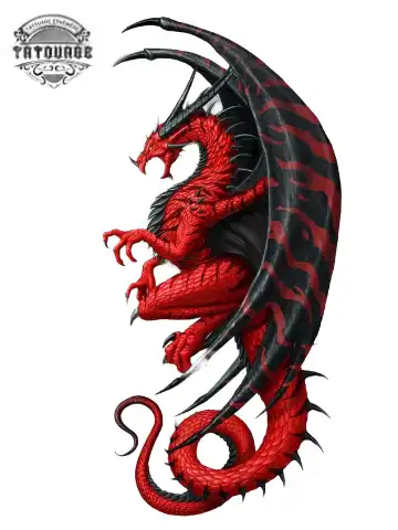 tatouage ephemere dragon Tatouage éphémère dragon