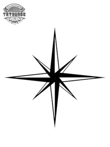 tatouage ephemere etoile du berger Tatouage éphémère étoile du berger
