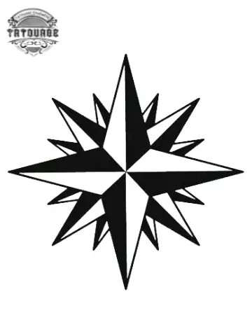 tatouage ephemere etoile mafia russe Tatouage éphémère étoile mafia russe
