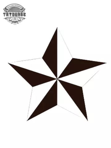 tatouage ephemere etoile nautique Tatouage éphémère étoile nautique