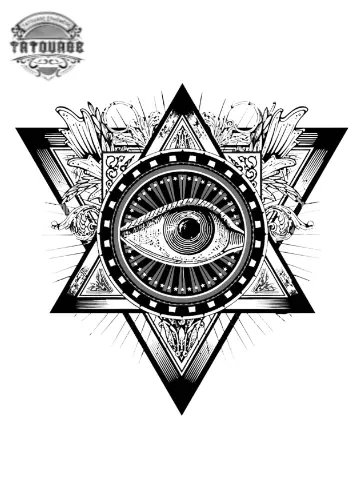 tatouage ephemere etoile oeil Tatouage éphémère étoile œil