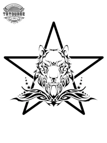 tatouage ephemere etoile visage Tatouage éphémère étoile visage