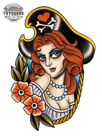 tatouage ephemere feminin marin Tatouage éphémère féminin marin