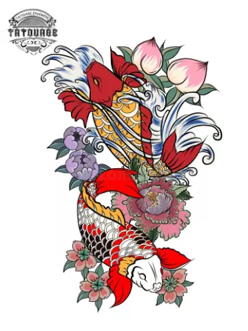 tatouage ephemere japonais irezumi Tatouage éphémère japonais irezumi