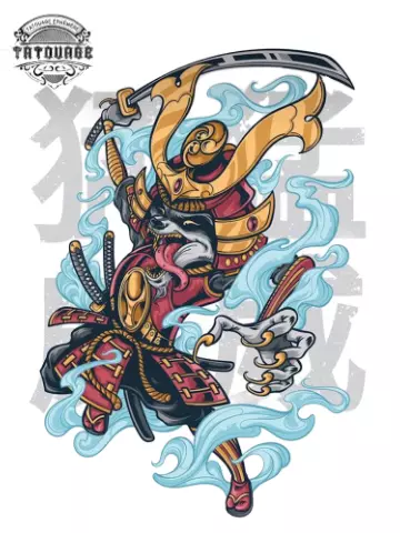 tatouage ephemere japonais manga Tatouage éphémère japonais manga