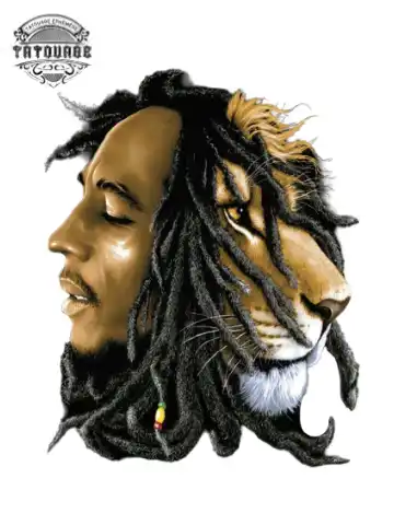 tatouage ephemere lion bob Tatouage éphémère lion bob