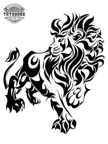 tatouage ephemere lion des flandres Tatouage éphémère lion des flandres
