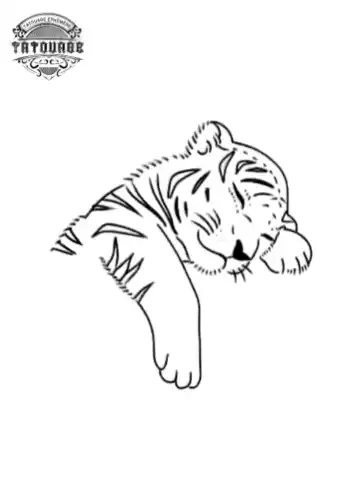 tatouage ephemere lion femme petit Tatouage éphémère lion femme petit