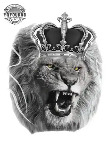 tatouage ephemere lion king Tatouage éphémère lion king