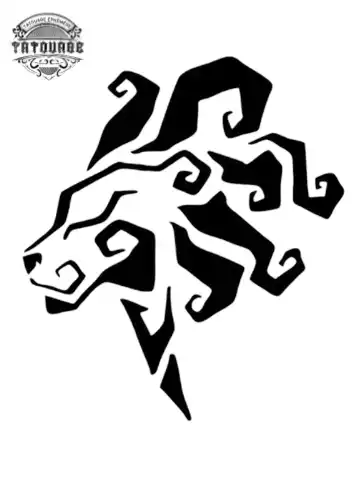 tatouage ephemere lion zodiac Tatouage éphémère lion zodiac