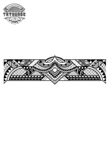 tatouage ephemere maori bracelet Tatouage éphémère maori bracelet