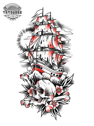 tatouage ephemere marin bateau Tatouage éphémère marin bateau