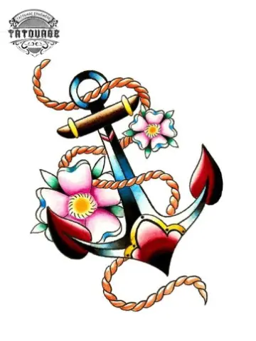tatouage ephemere marin vintage Tatouage éphémère marin vintage