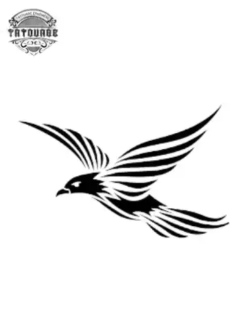 tatouage ephemere oiseaux en vol Tatouage éphémère oiseaux en vol