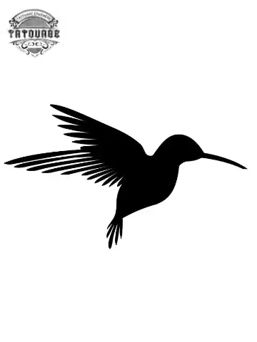 tatouage ephemere ombre oiseau Tatouage éphémère ombre oiseau