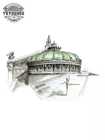 tatouage ephemere opera paris Tatouage éphémère opéra paris