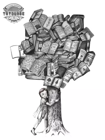 tatouage ephemere original arbre Tatouage éphémère original arbre