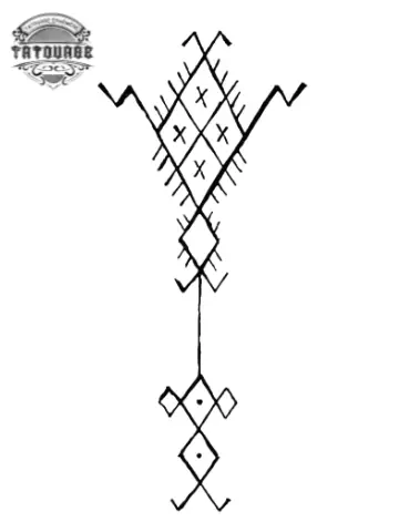 tatouage ephemere palmier berbere Tatouage éphémère palmier berbère