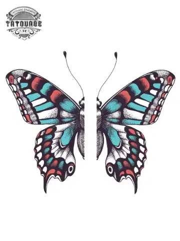 tatouage ephemere papillon amitie Tatouage éphémère papillon amitié