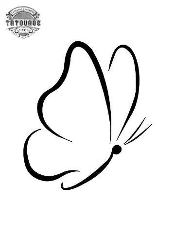 tatouage ephemere papillon petit Tatouage éphémère papillon petit