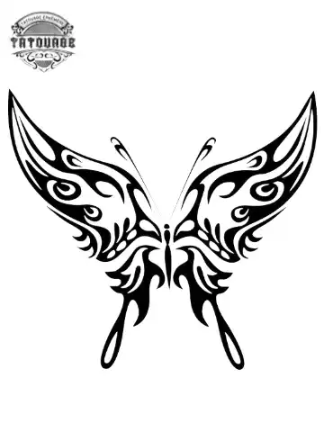tatouage ephemere papillon Tatouage éphémère papillon