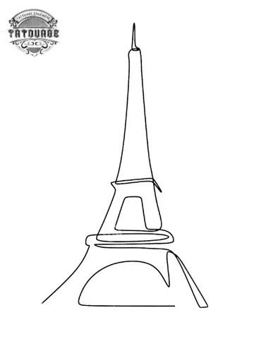 tatouage ephemere paris trait fin Tatouage éphémère paris trait fin