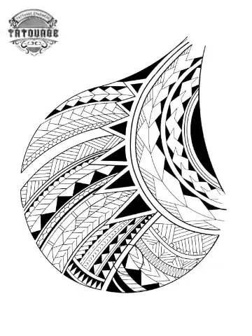tatouage ephemere polynesien pectoraux homme Tatouage éphémère polynésien pectoraux homme