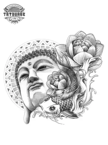 tatouage ephemere spirituel thailandais Tatouage éphémère spirituel thaïlandais