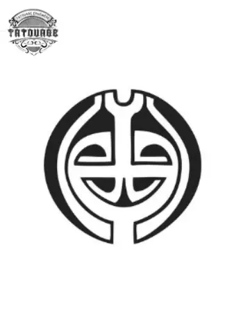 Tatouage éphémère tahitien petit