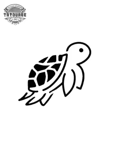 tatouage ephemere tortue discret Tatouage éphémère tortue discret