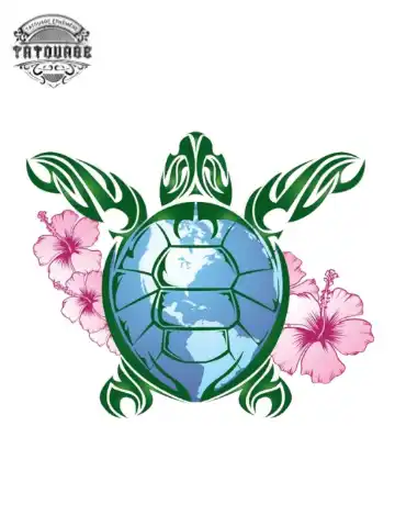 tatouage ephemere tortue femme Tatouage éphémère tortue femme