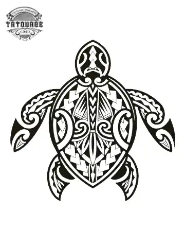 tatouage ephemere tortue hawaienne Tatouage éphémère tortue hawaïenne