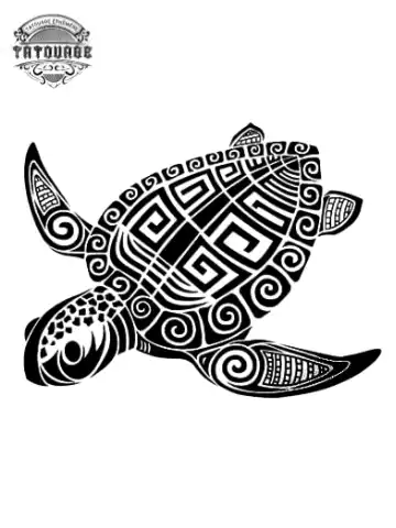 tatouage ephemere tortue Tatouage éphémère tortue