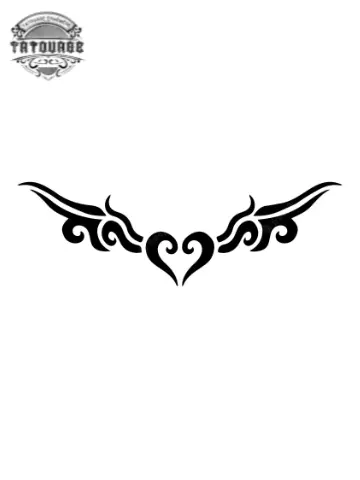 tatouage ephemere tribal amour Tatouage éphémère tribal amour