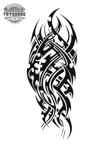 tatouage ephemere tribal homme Tatouage éphémère tribal homme